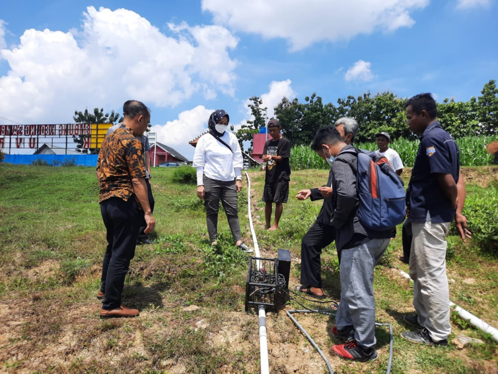 Bak Penampungan & Pipanisasi air bersih Desa Karangpace, Bagian dari Kontribusi PT SPJT melalui Program TJSLP